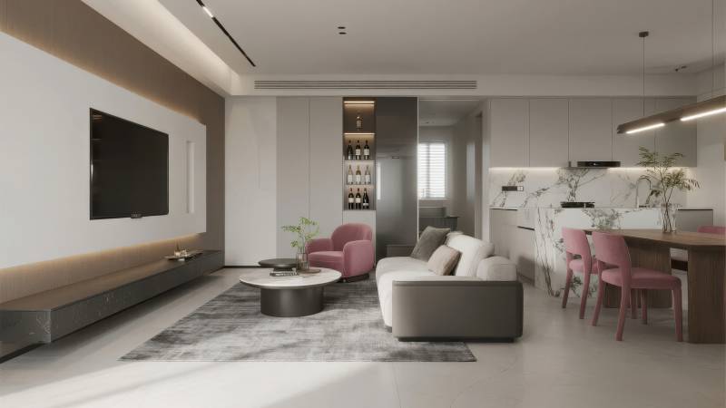 现代简约客厅设计图片