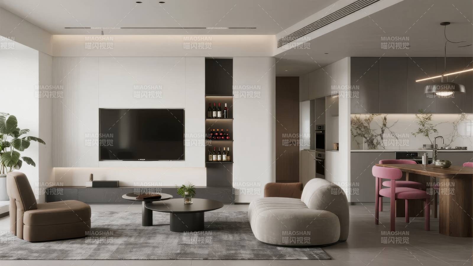 现代简约客厅设计图片