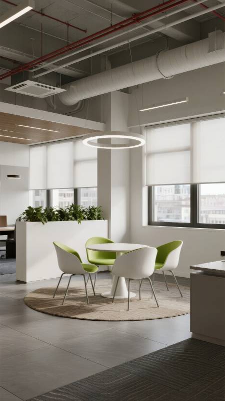 现代办公休闲区图片