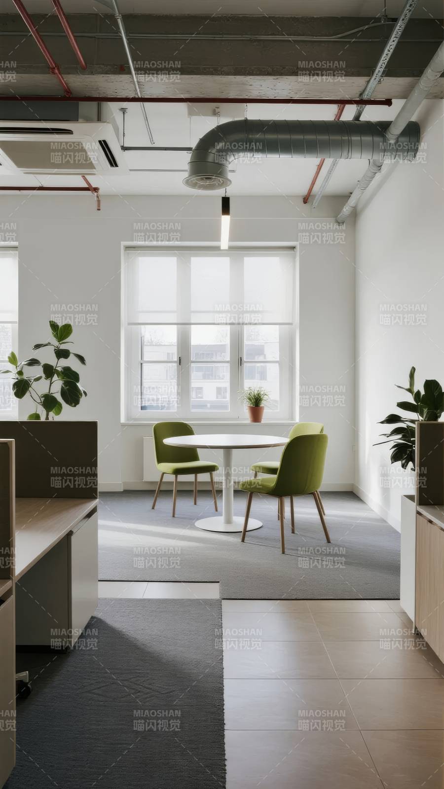 现代简约办公空间图片