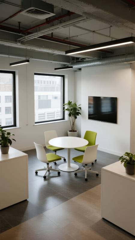 现代简约办公区图片