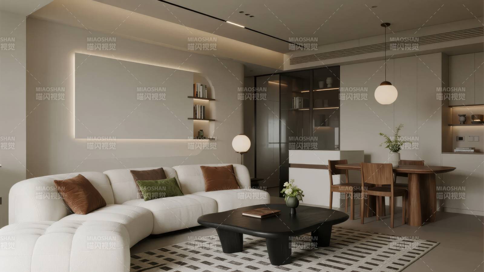 现代简约客厅设计图片