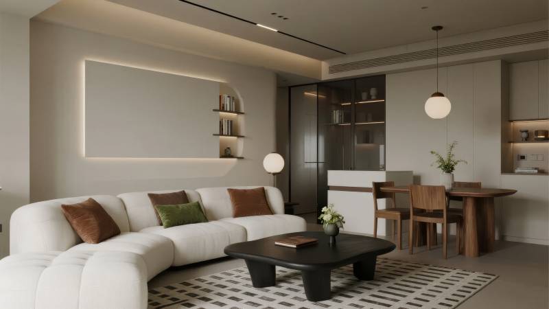 现代简约客厅设计图片