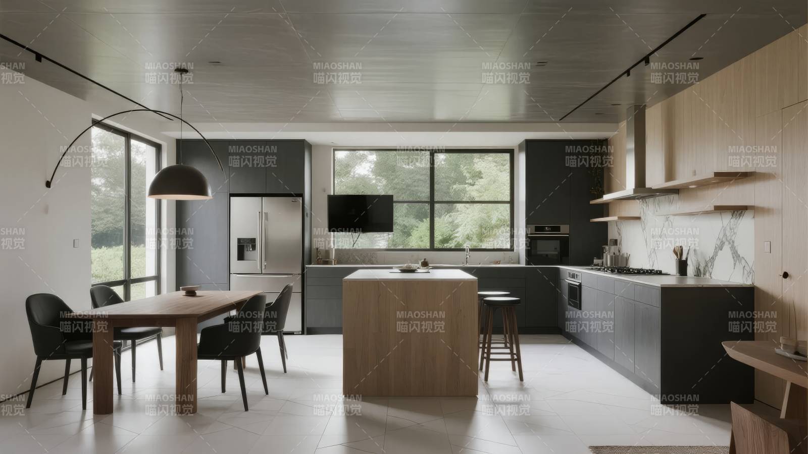 现代简约厨房设计图片