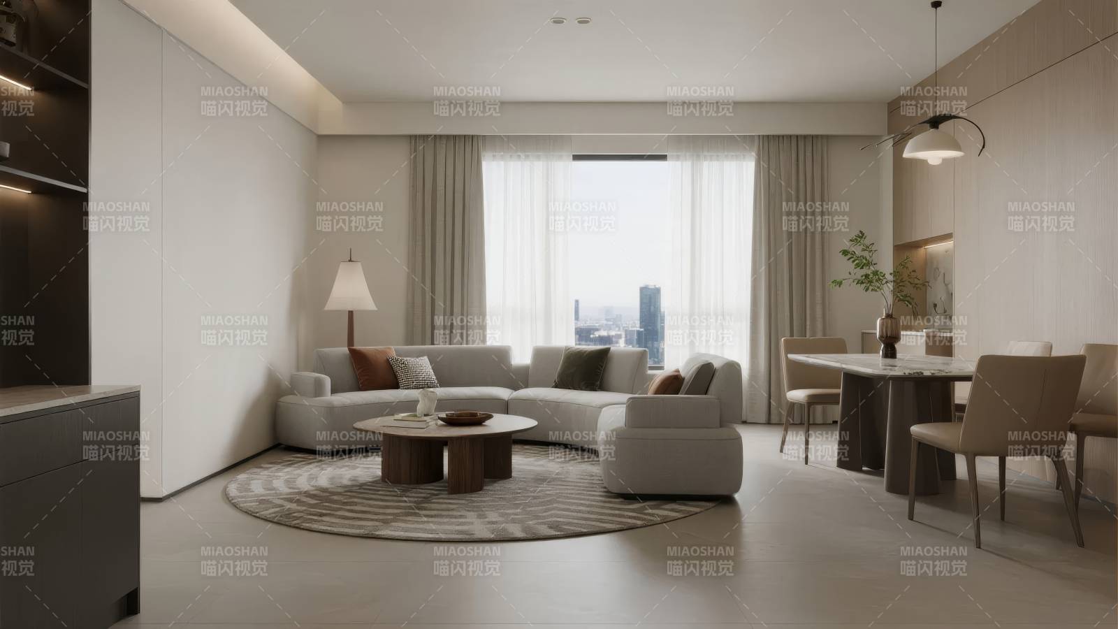 现代简约客厅设计图片