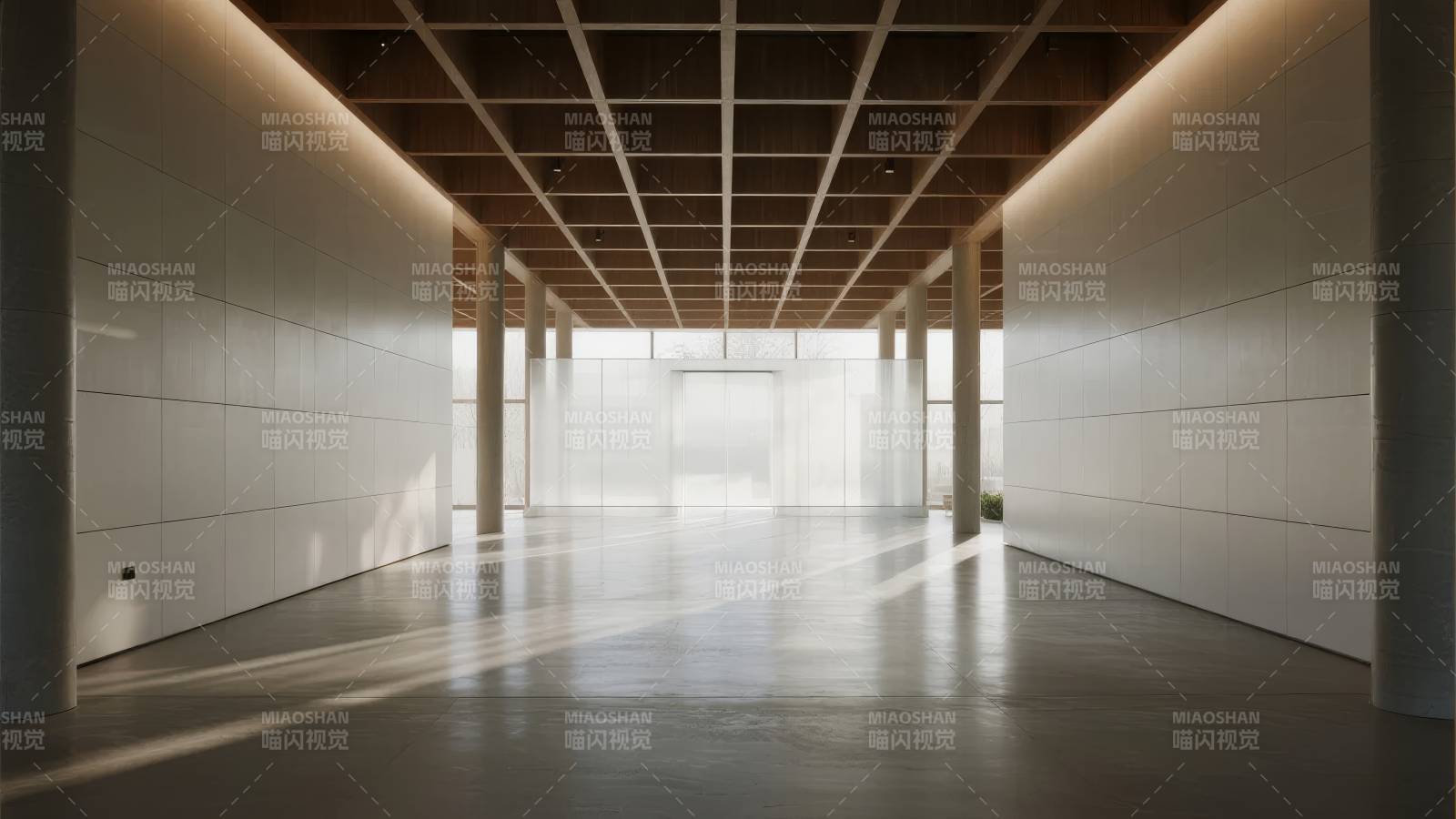 现代简约走廊图片