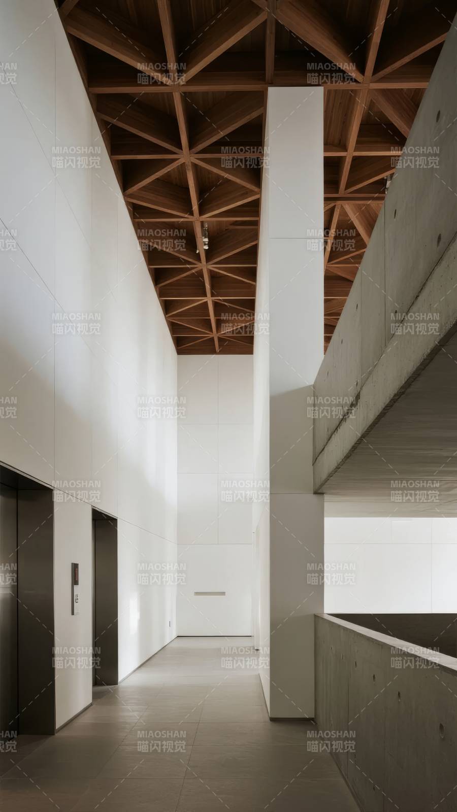 现代建筑内部空间图片