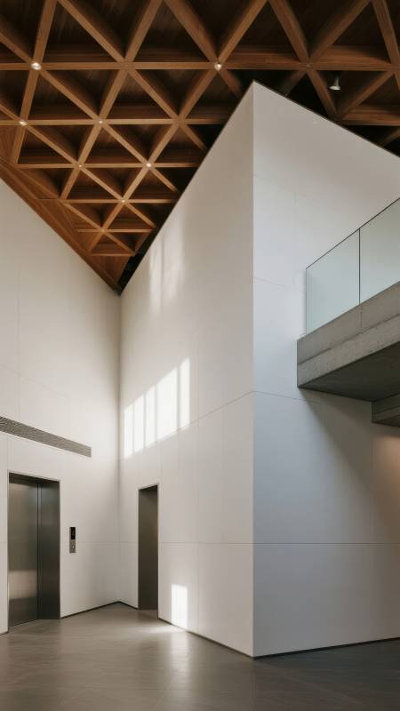 现代建筑内部空间图片