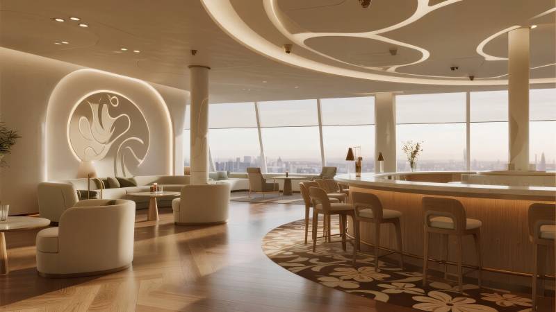 现代豪华客厅设计图片