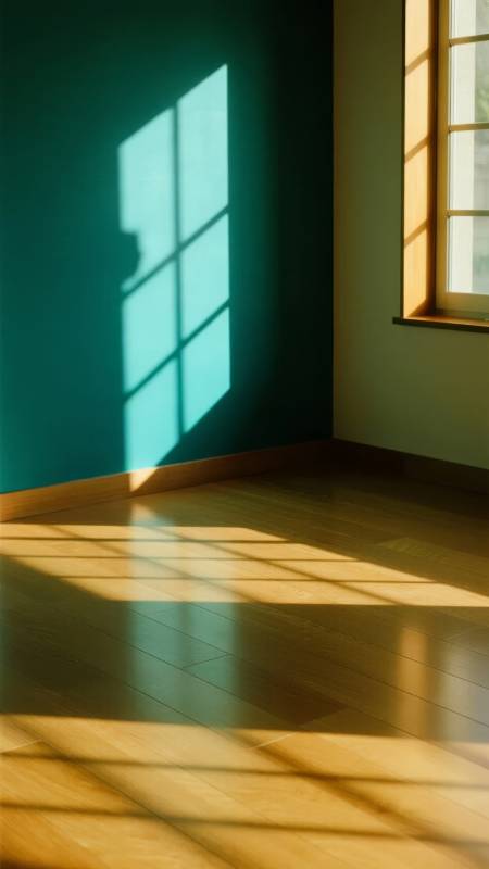 光影交错的静谧角落图片