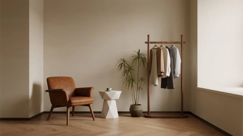 简约家居一角图片