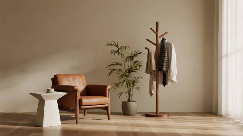 简约客厅一角图片