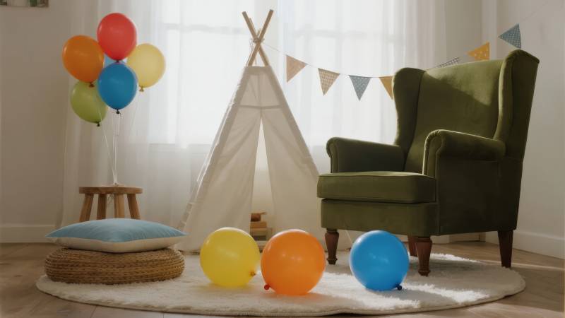 温馨儿童房布置图片