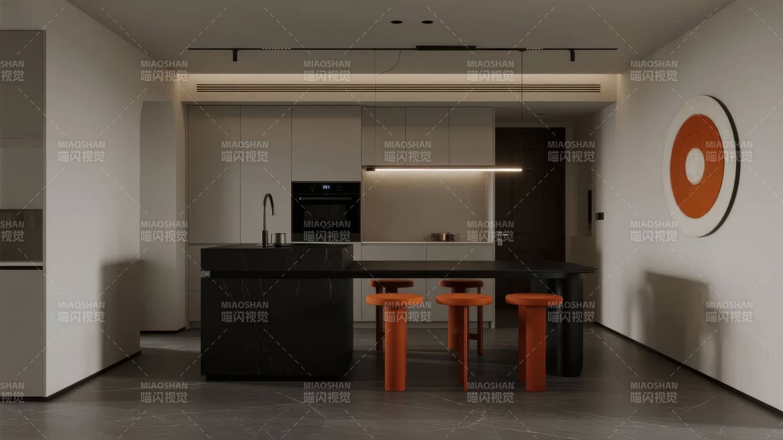 现代简约厨房设计图片