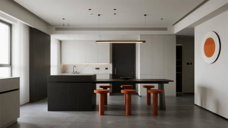 现代简约厨房设计图片