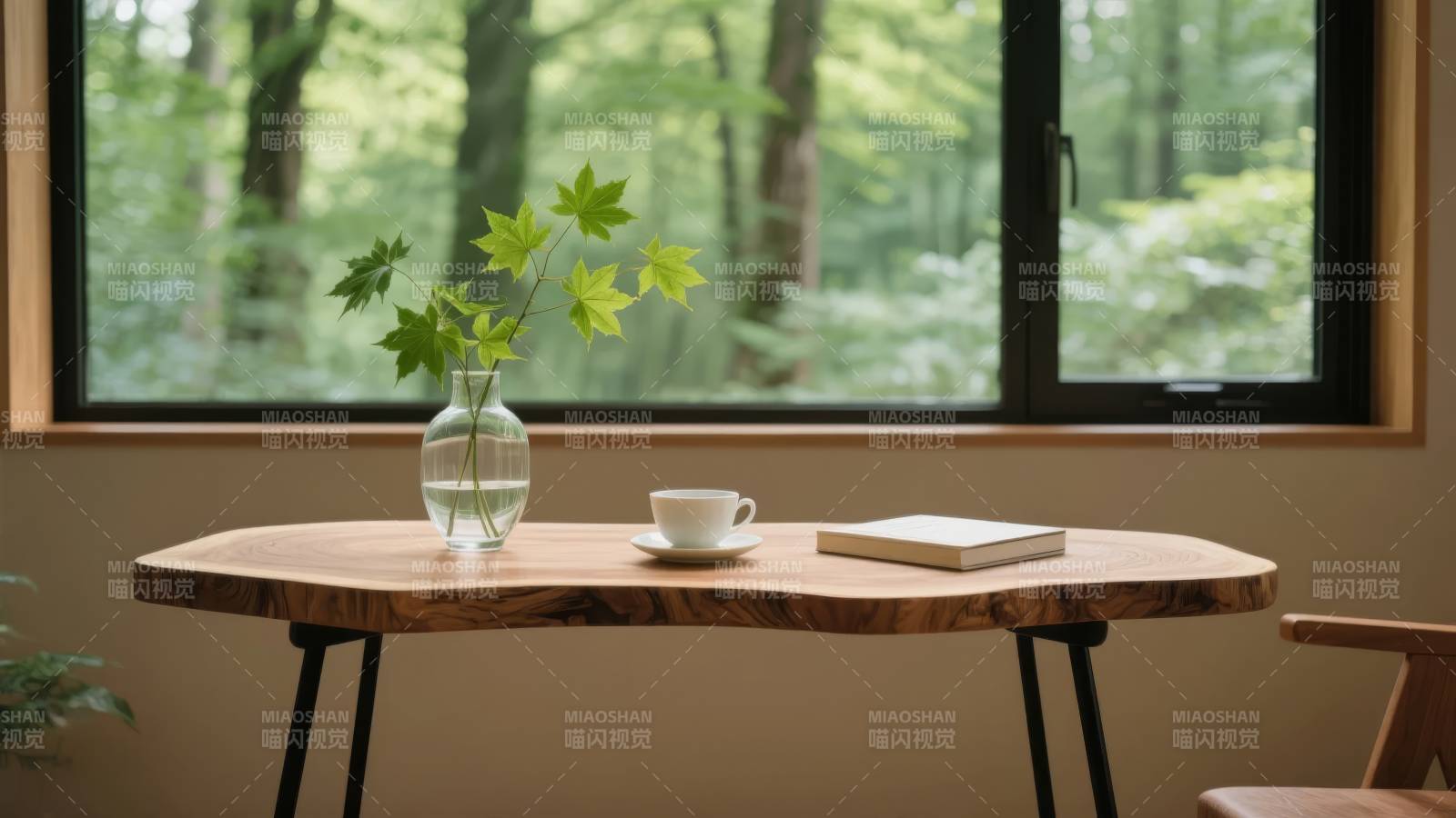 窗边静谧时光图片