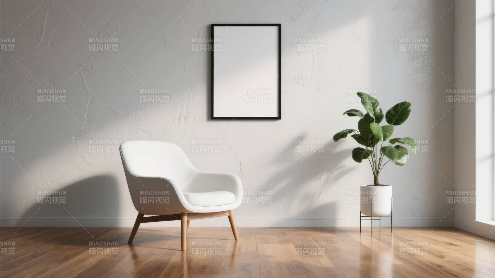 简约客厅一角图片