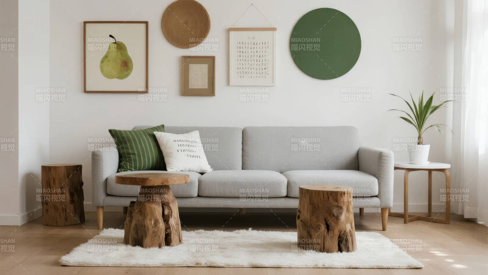 简约客厅布置图片