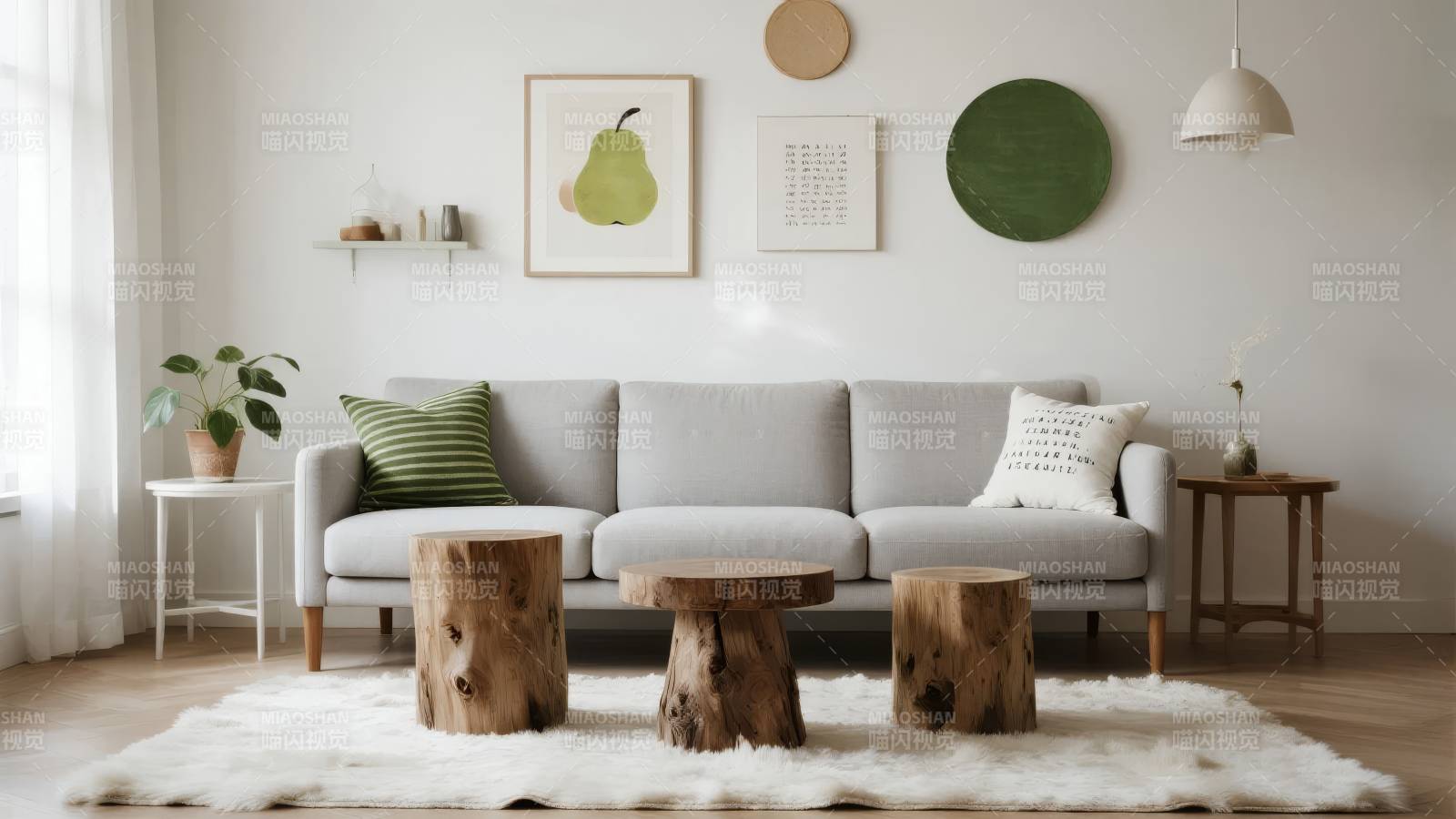 简约北欧客厅设计图片