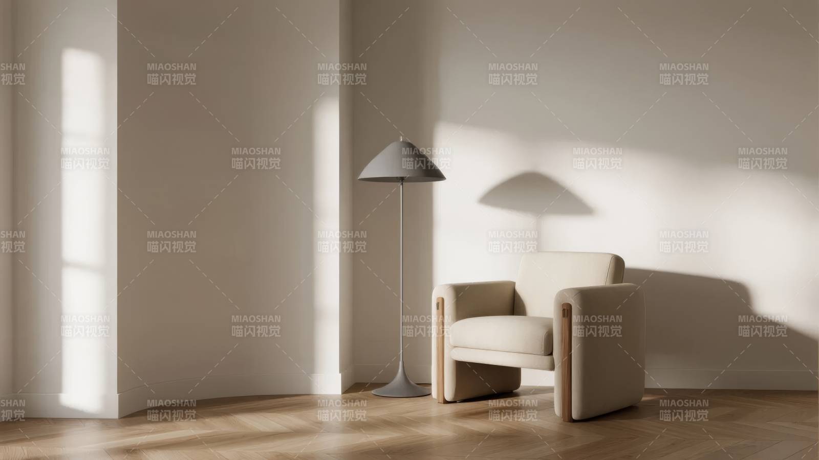 简约客厅一角图片