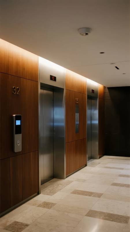 电梯厅现代设计图片
