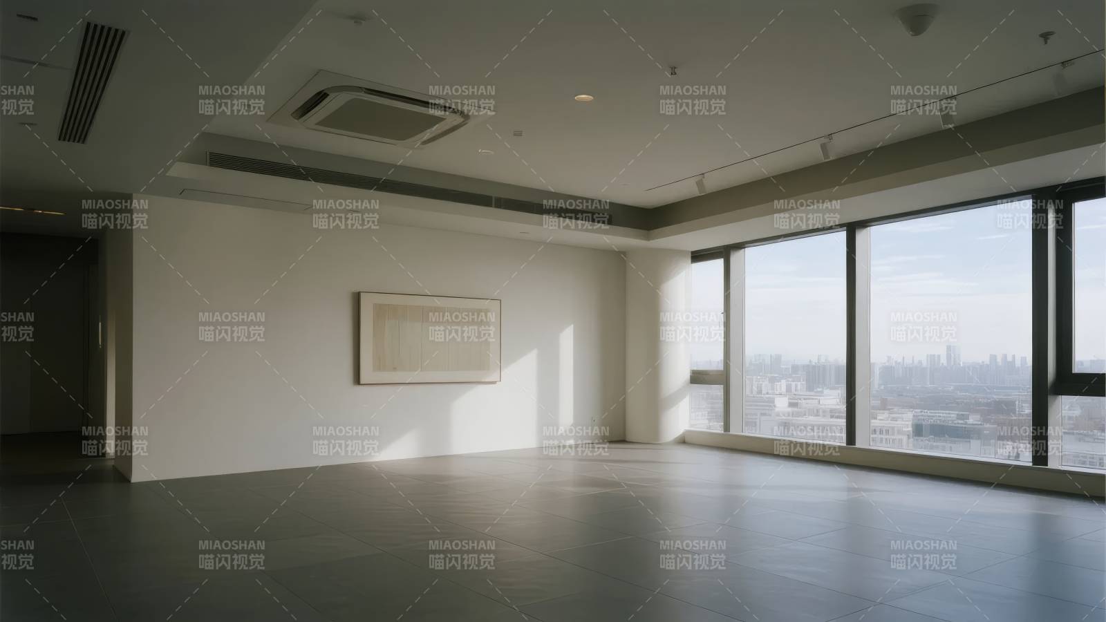 现代艺术展厅一隅图片