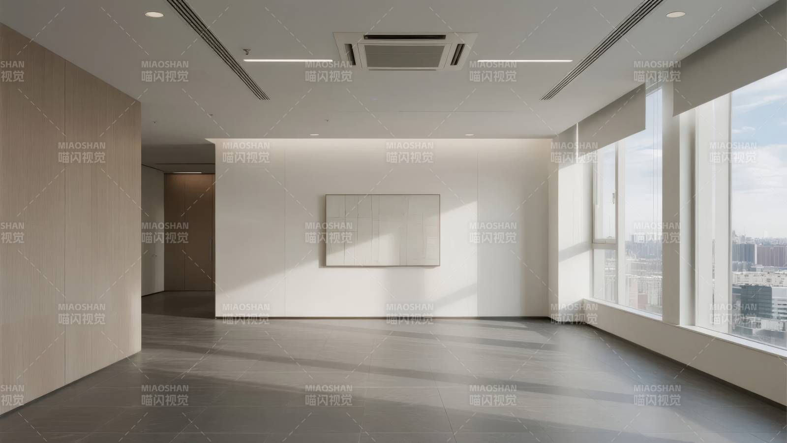 现代简约办公室图片