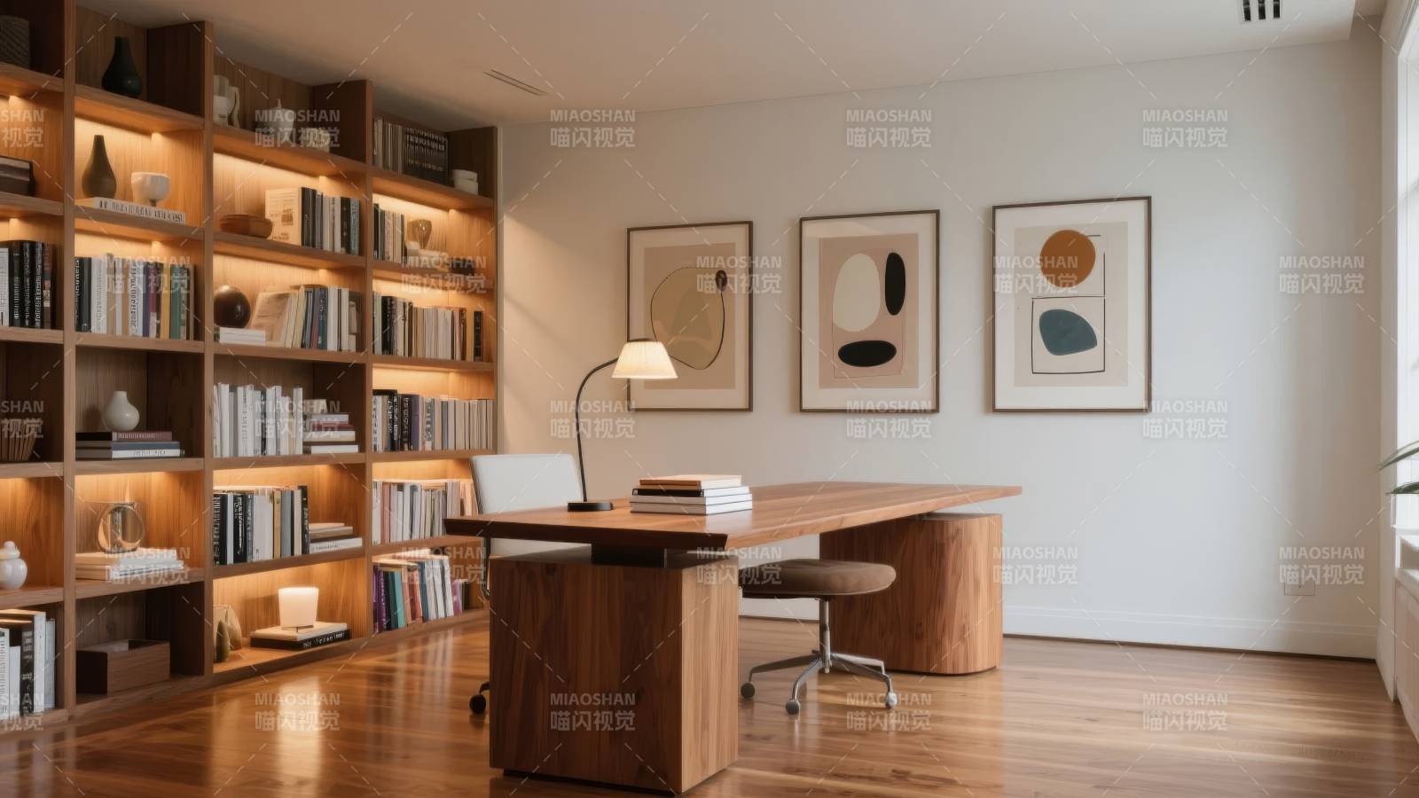 现代书房设计图片