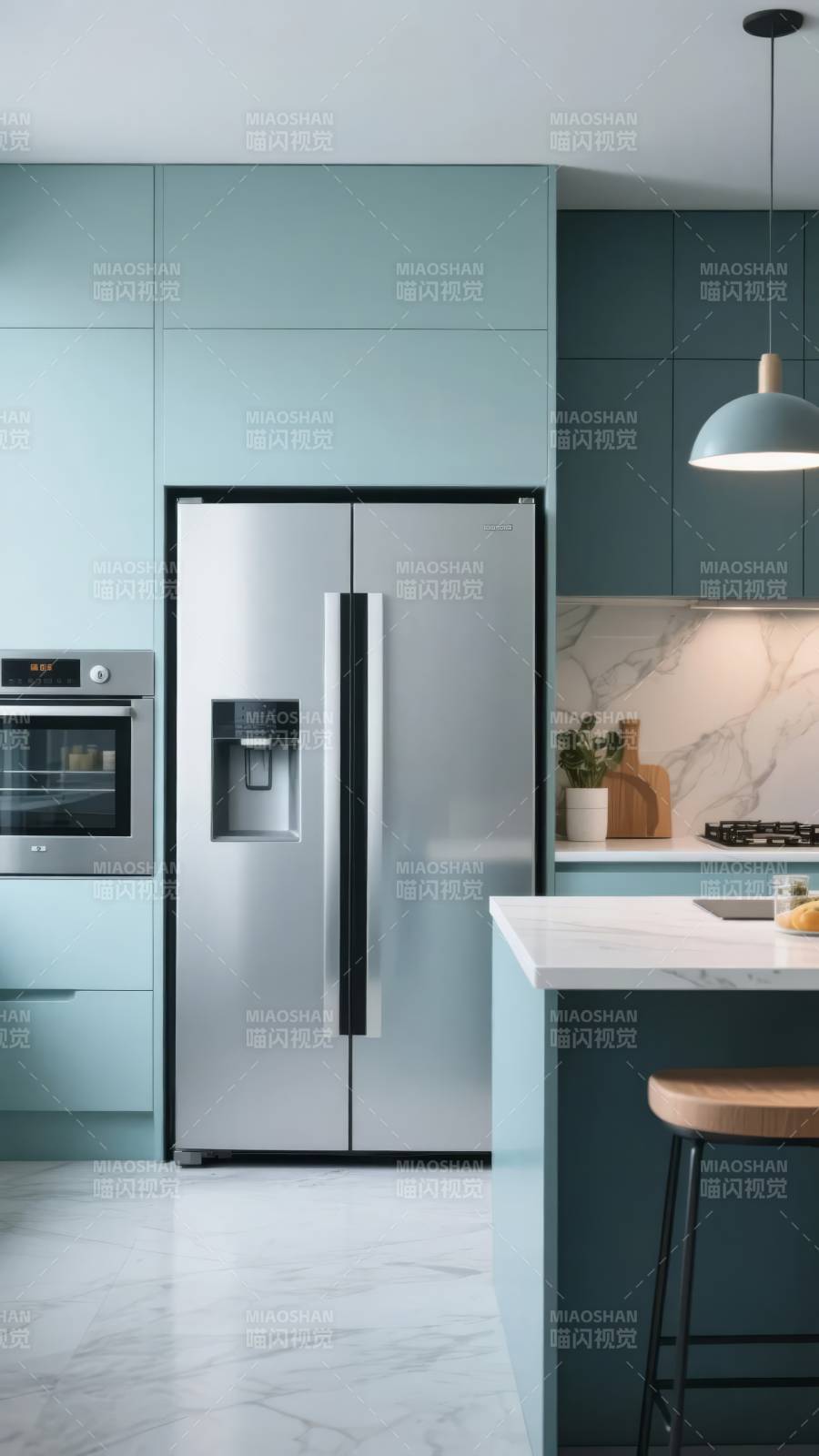 现代厨房美学图片