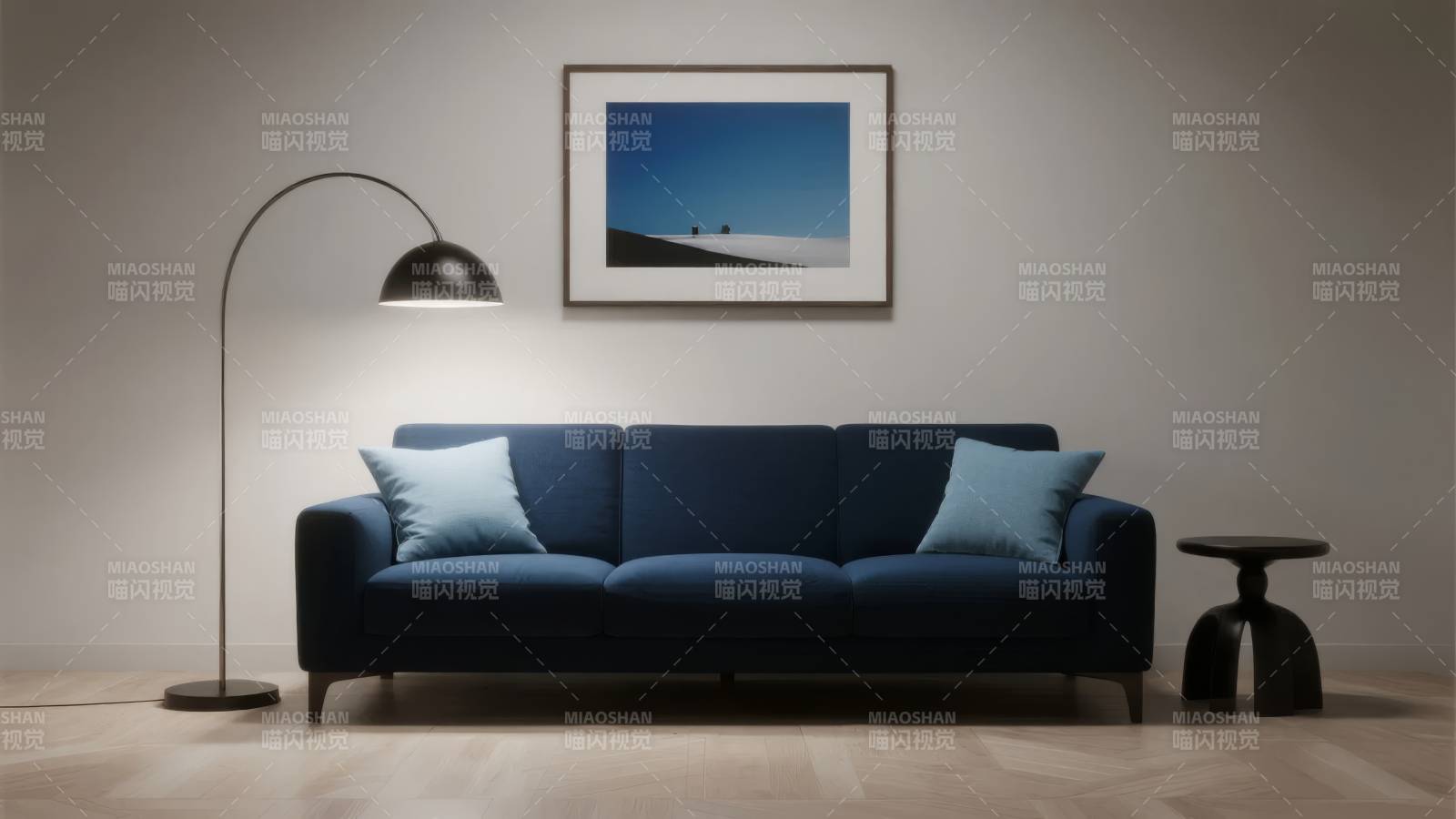 现代客厅沙发布置图片