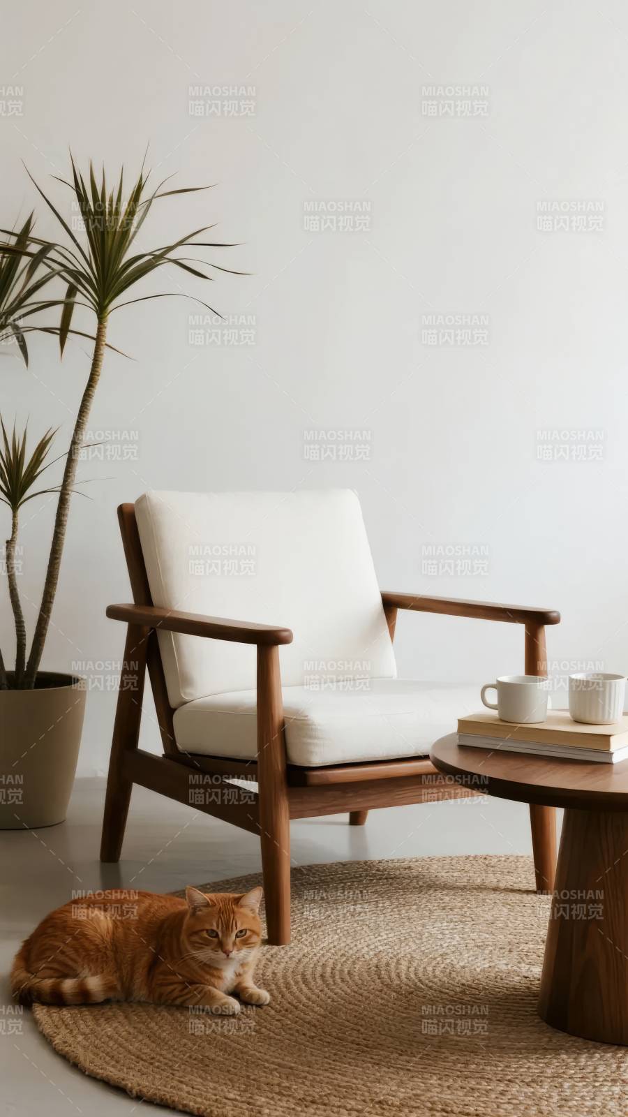 温馨家居 猫伴静享图片