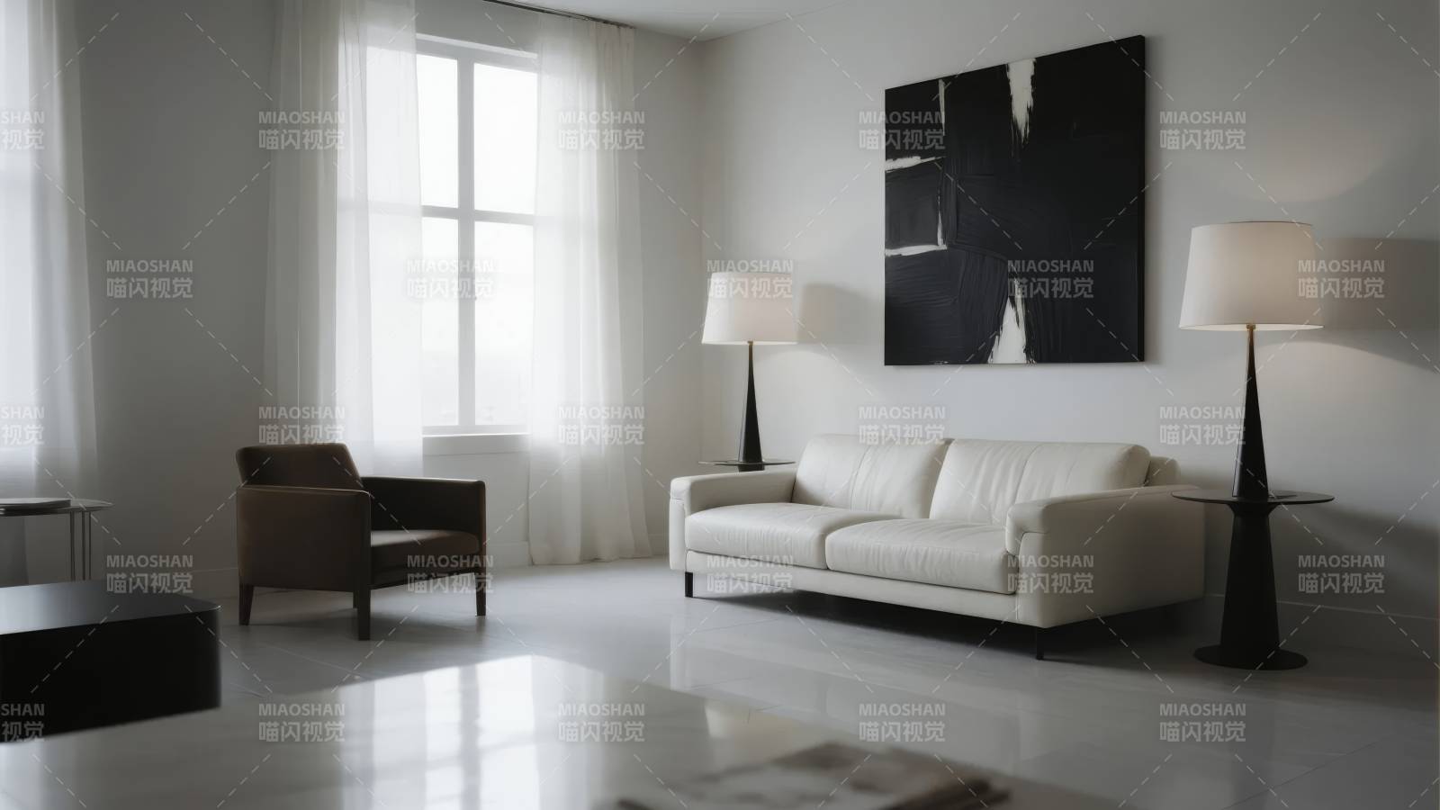 现代简约客厅设计图片