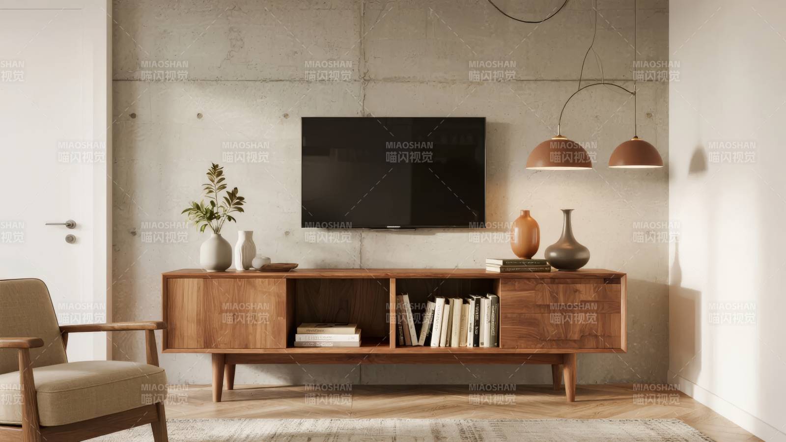 简约客厅电视柜图片