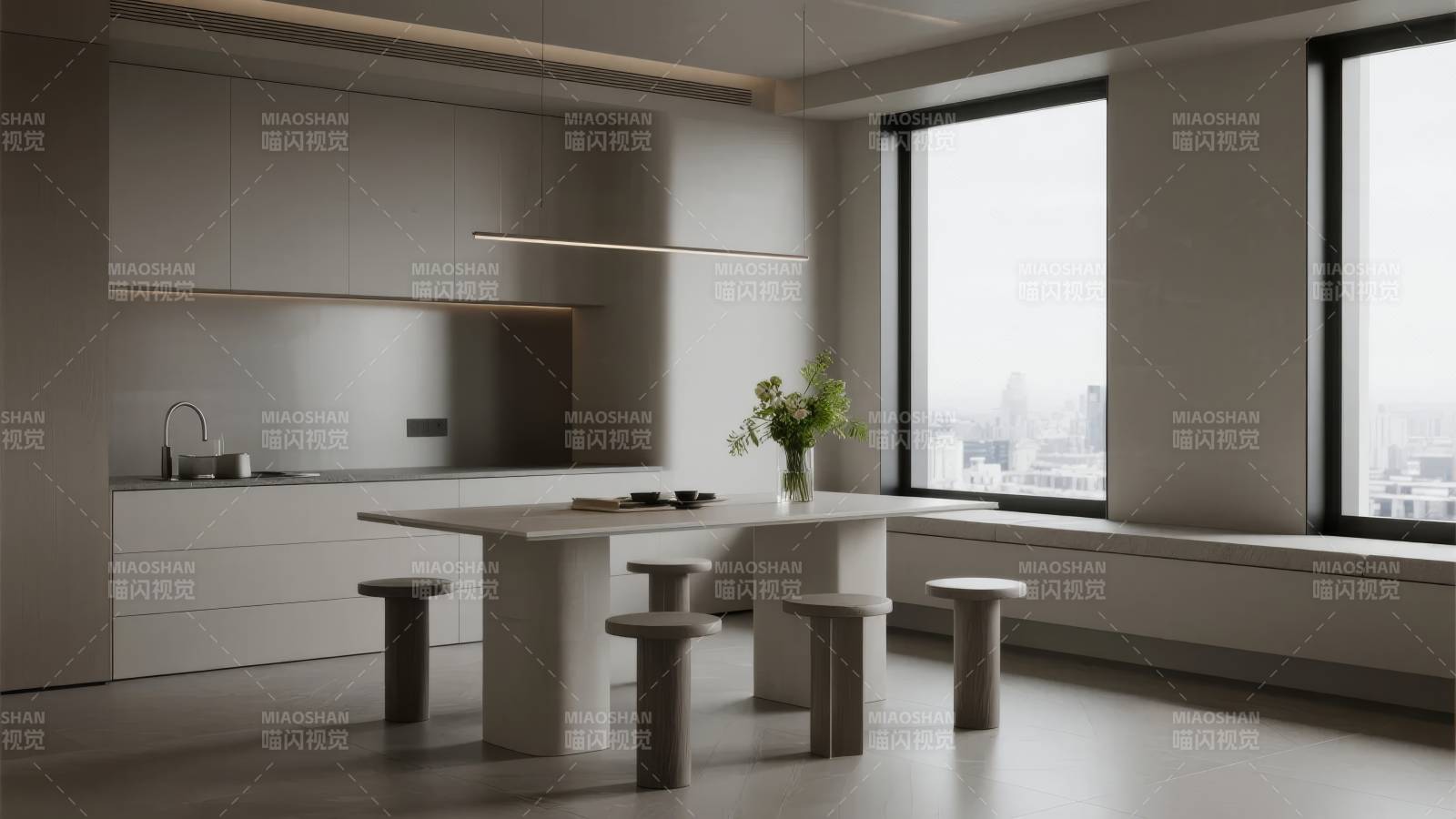 现代简约厨房设计图片