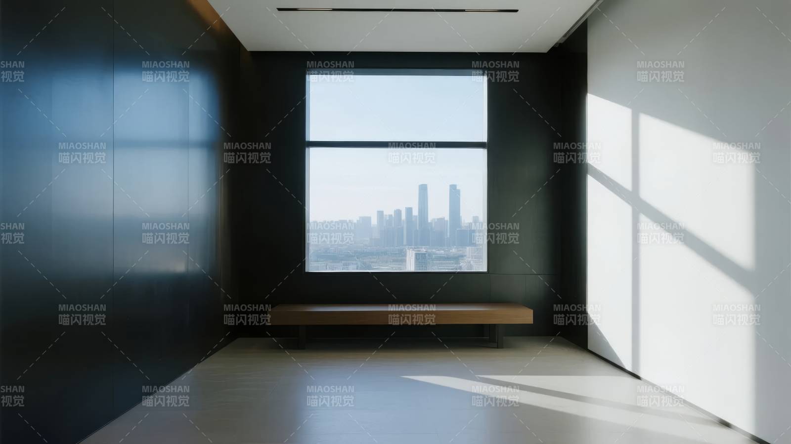 现代简约窗景图片