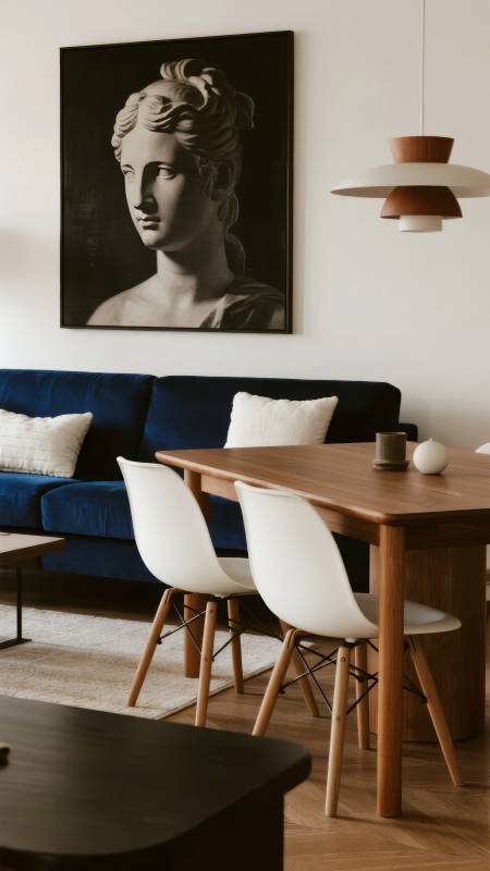 现代客厅艺术装饰图片