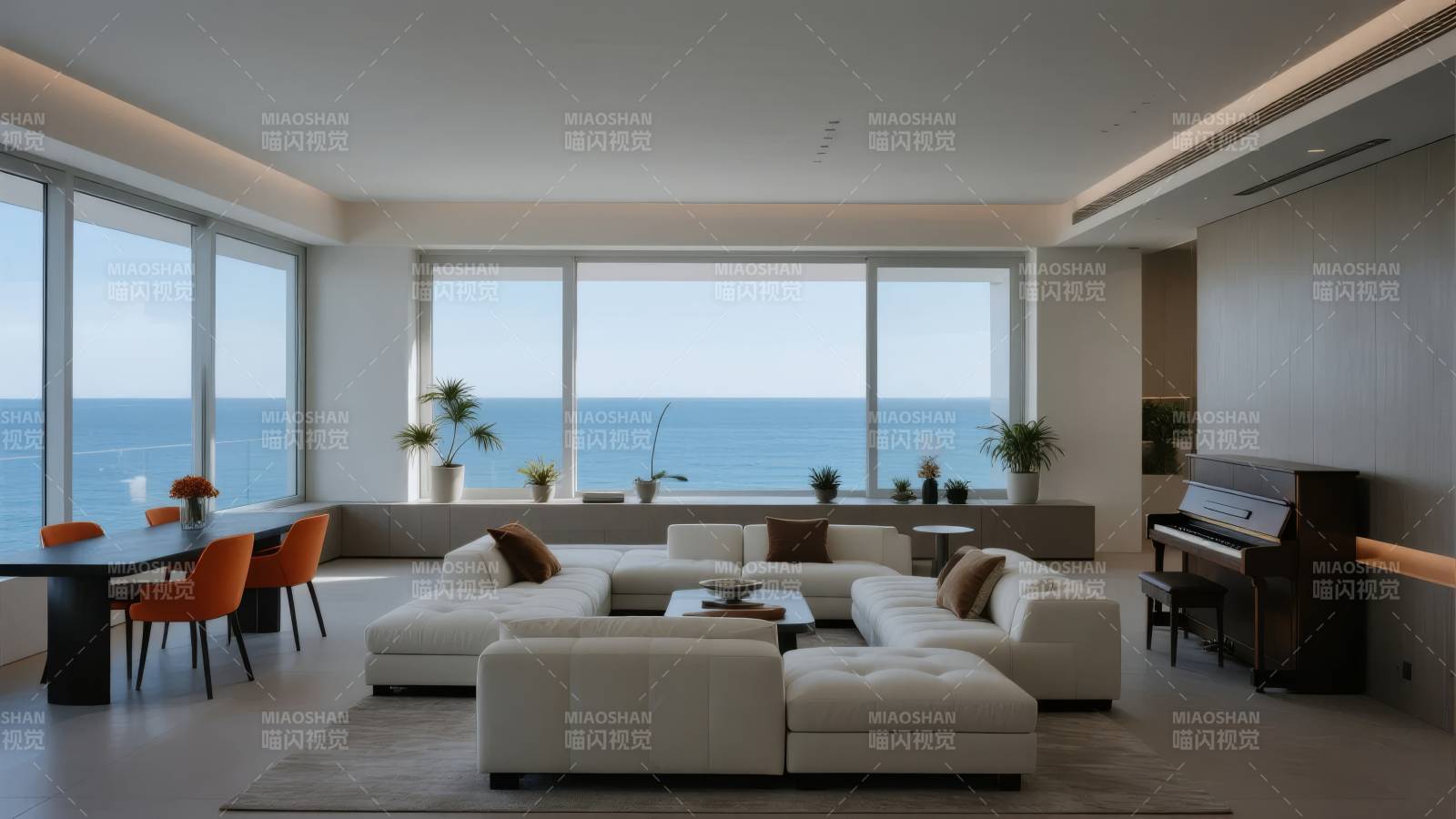 海景客厅 现代简约图片