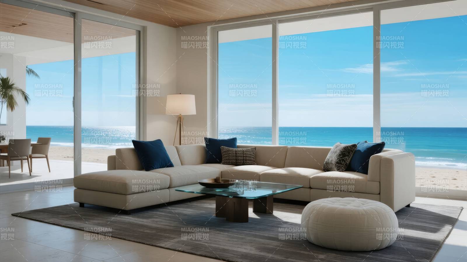 海景客厅 惬意生活图片
