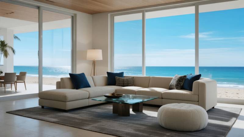 海景客厅 惬意生活图片