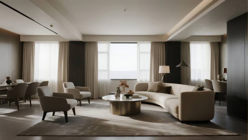 现代简约客厅设计图片