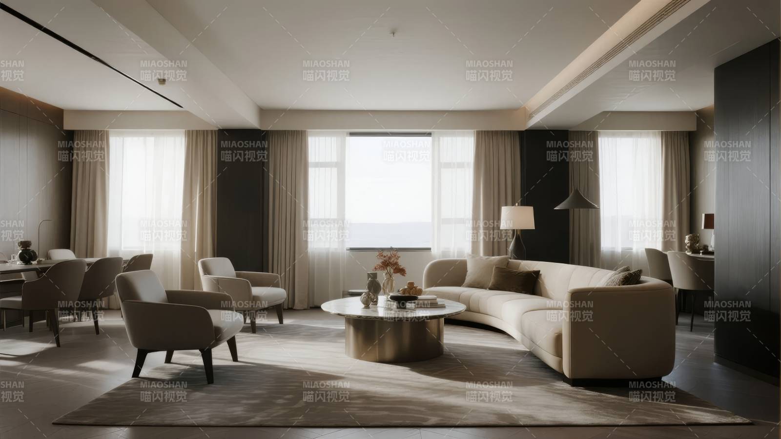 现代简约客厅设计图片