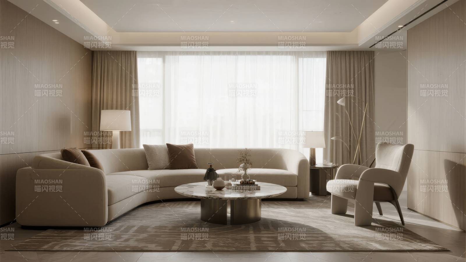 现代简约客厅设计图片