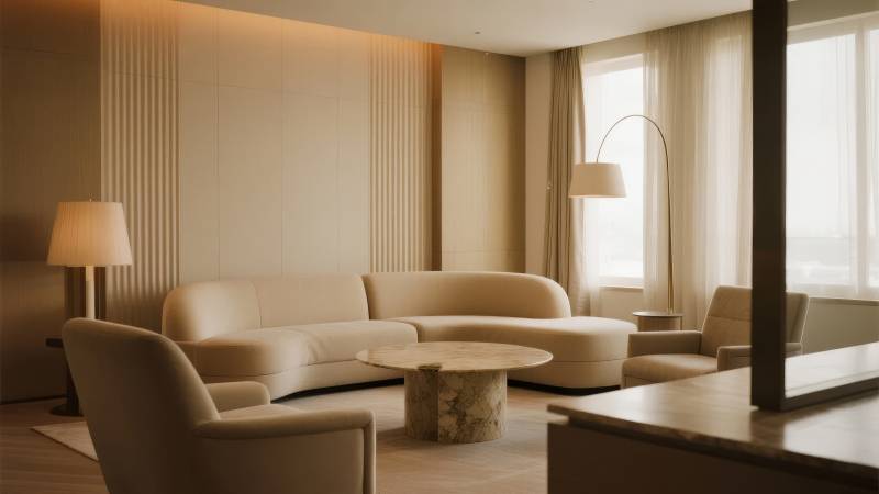 现代简约客厅设计图片