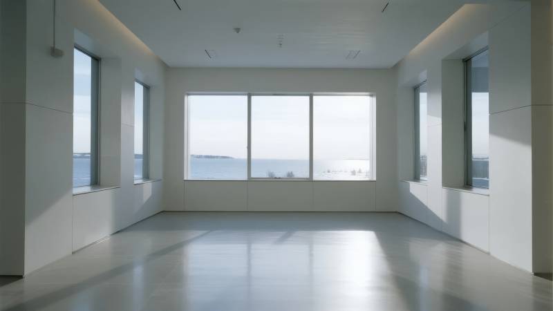 明亮空旷的现代空间图片