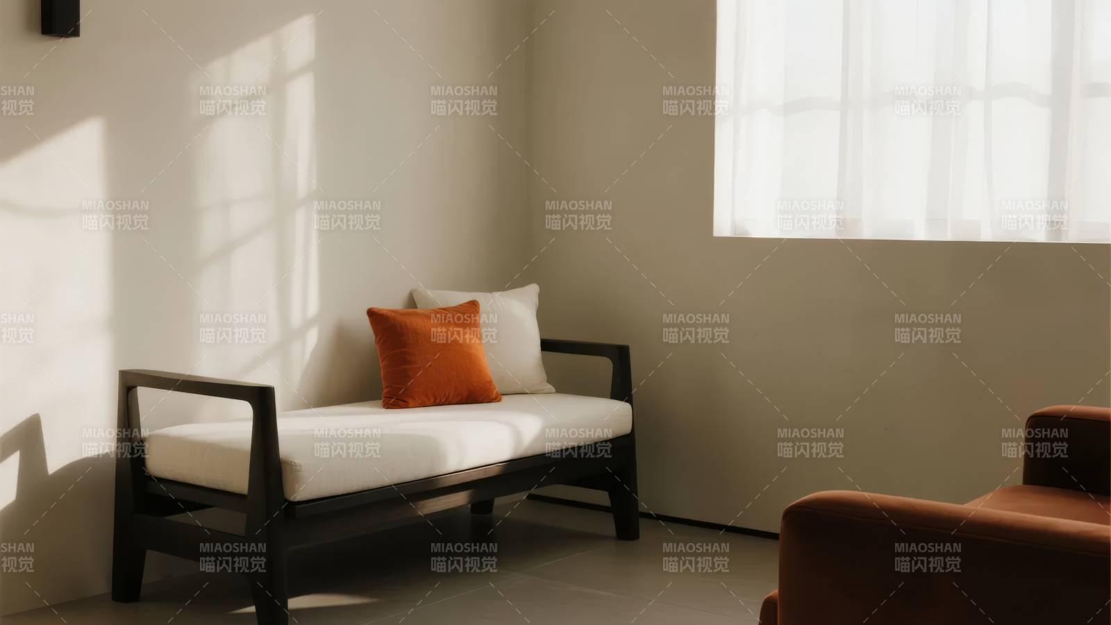 简约客厅一角图片