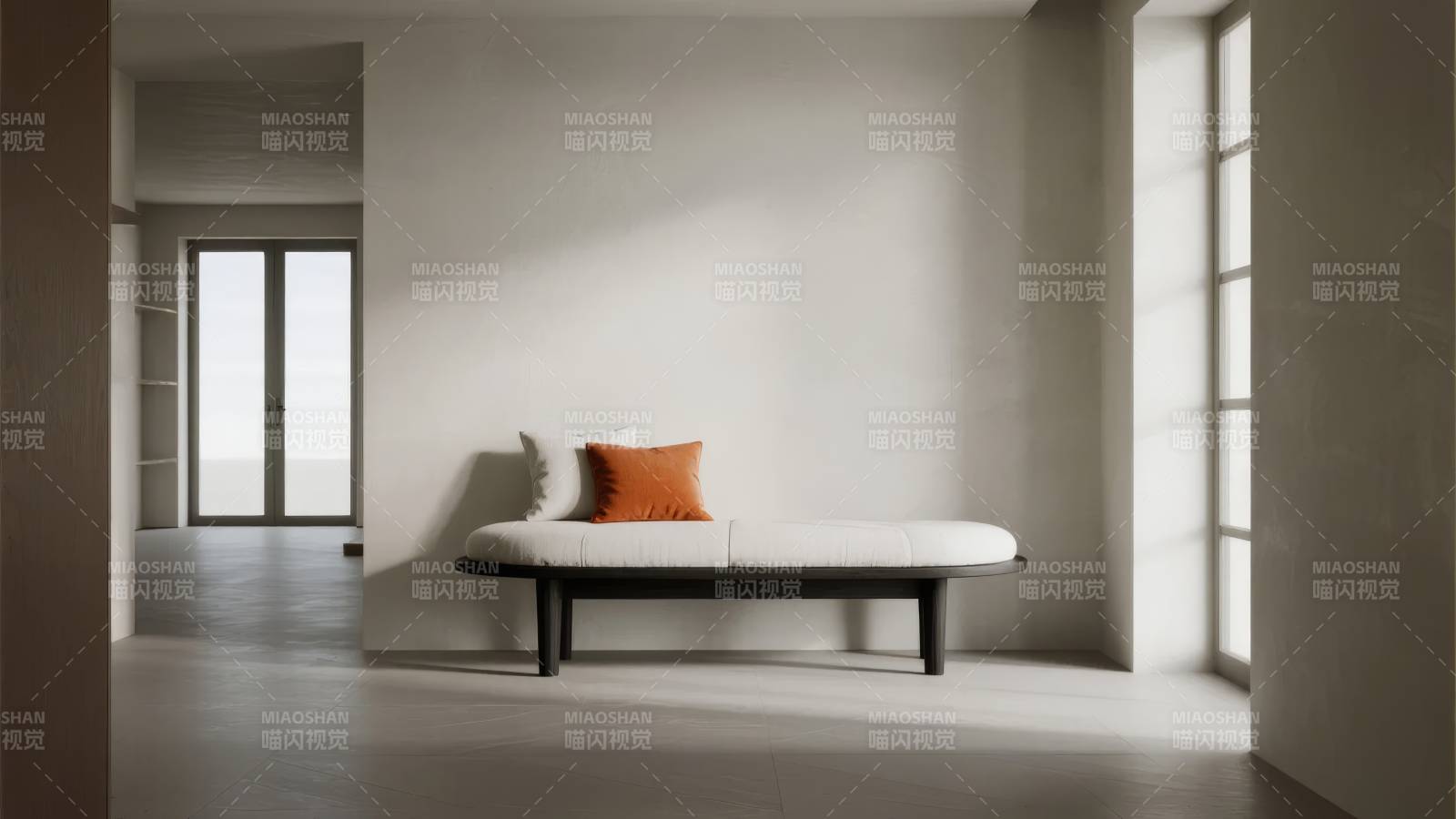 简约卧室静谧时光图片