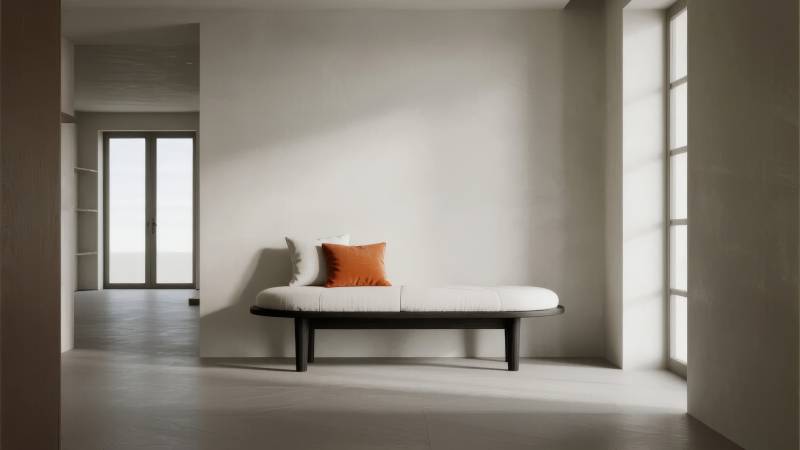 简约卧室静谧时光图片