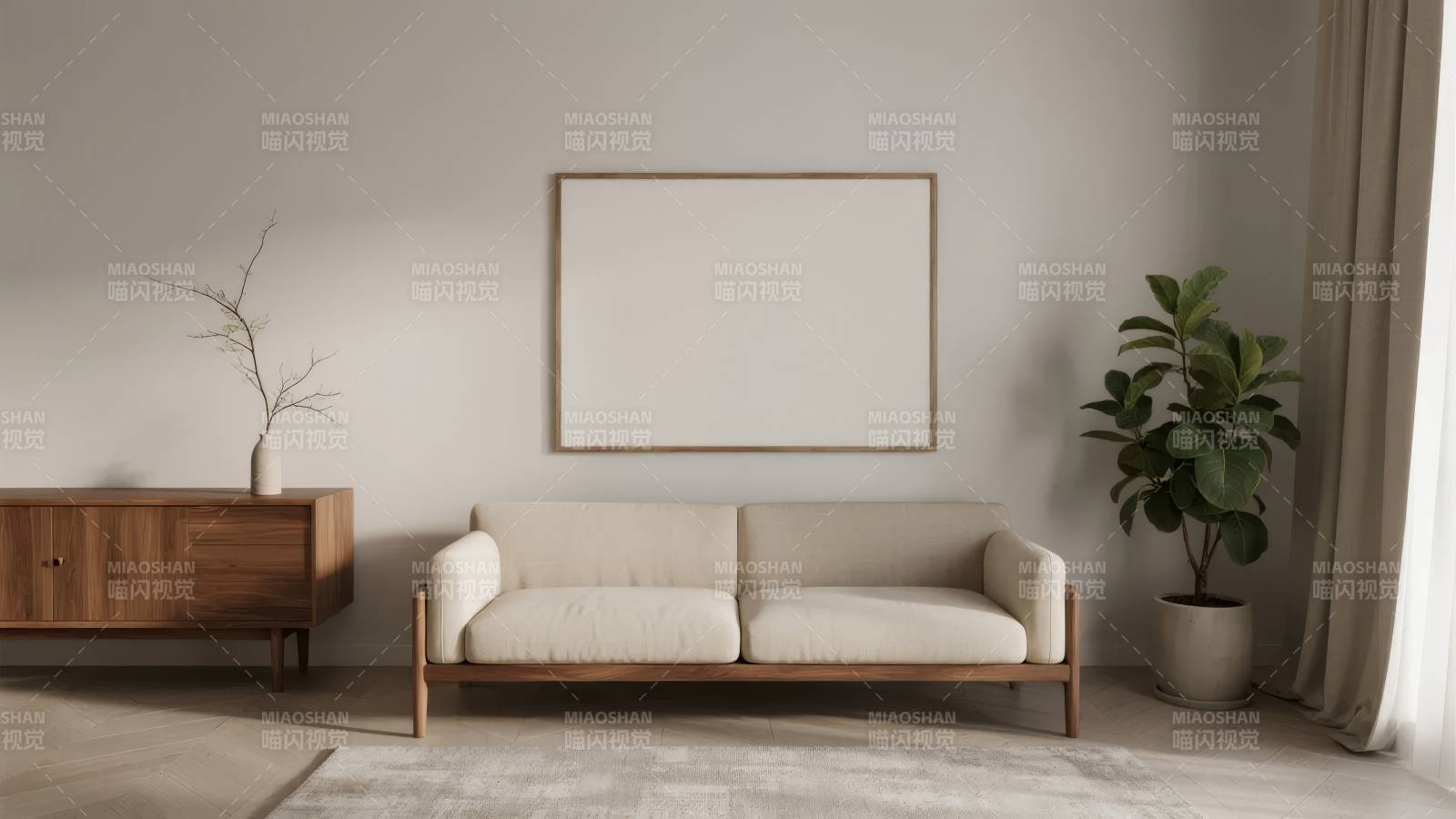 简约客厅布置图片