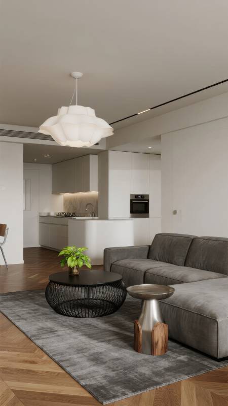 现代简约客厅设计图片