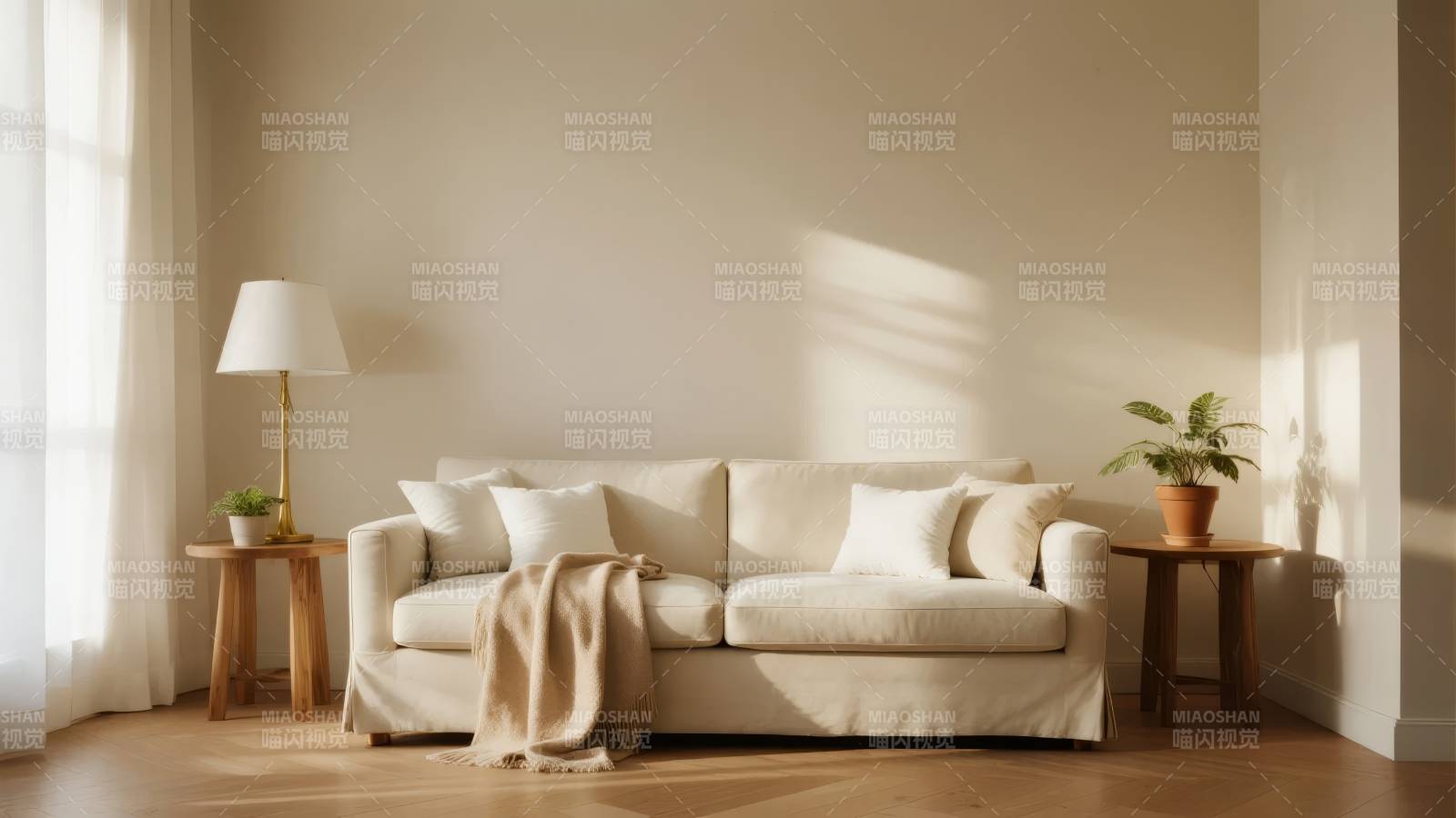 简约客厅静谧时光图片